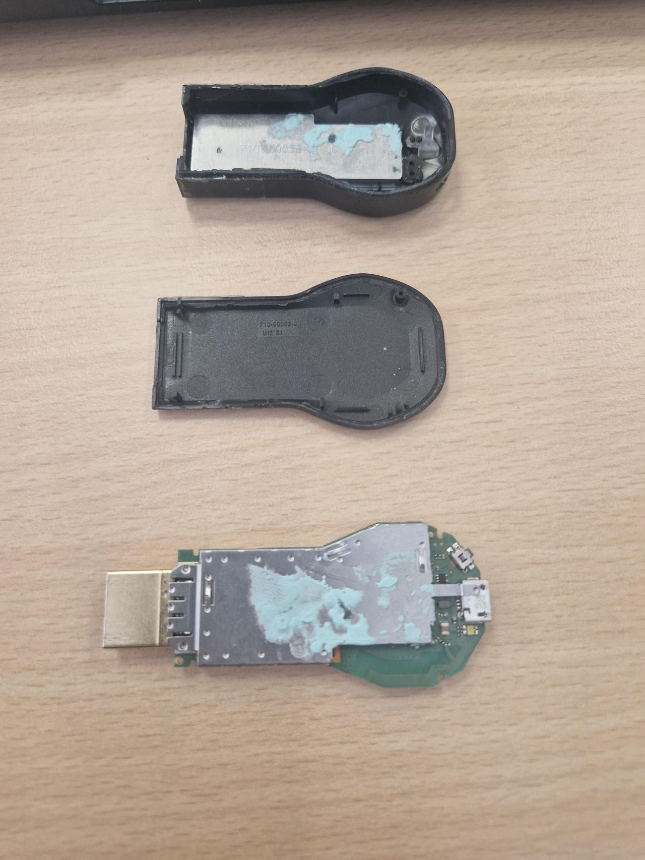 Analyse hardware Chromecast - vue 2