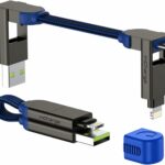 Porte Clé Câble USB c 6en1