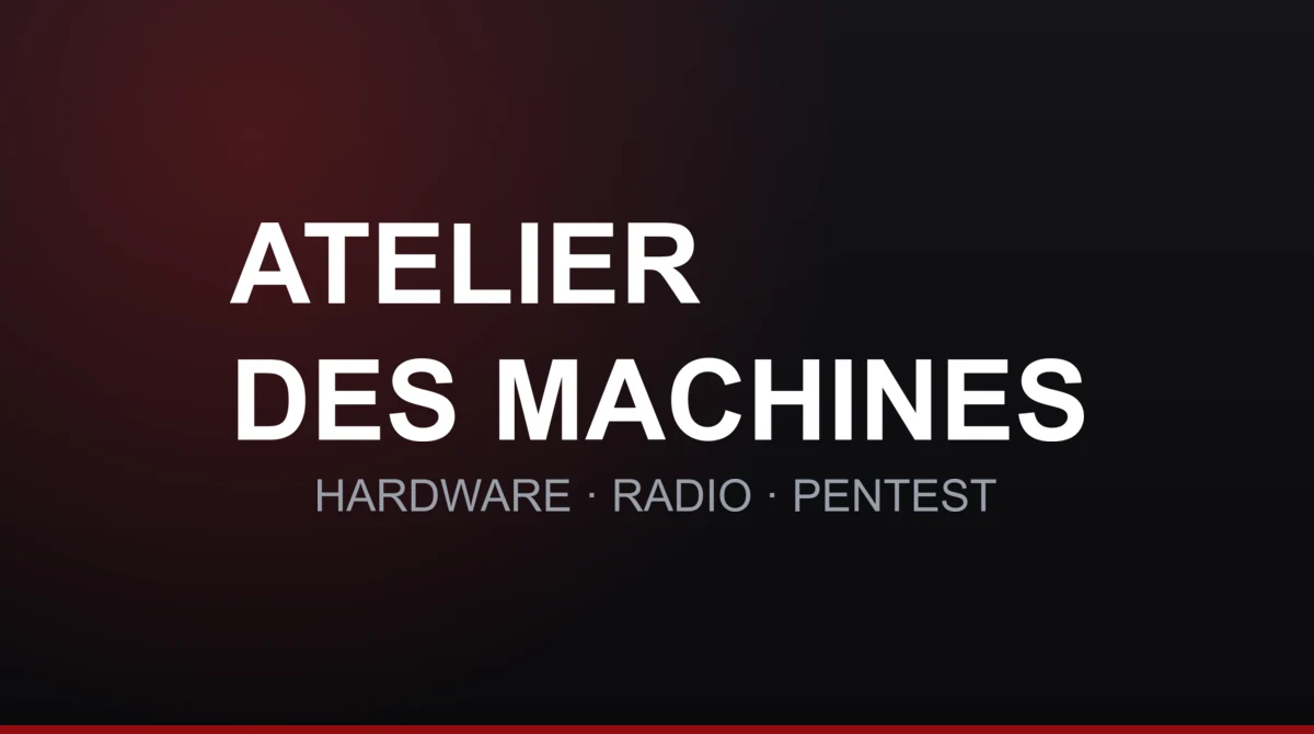 L'Atelier des machines